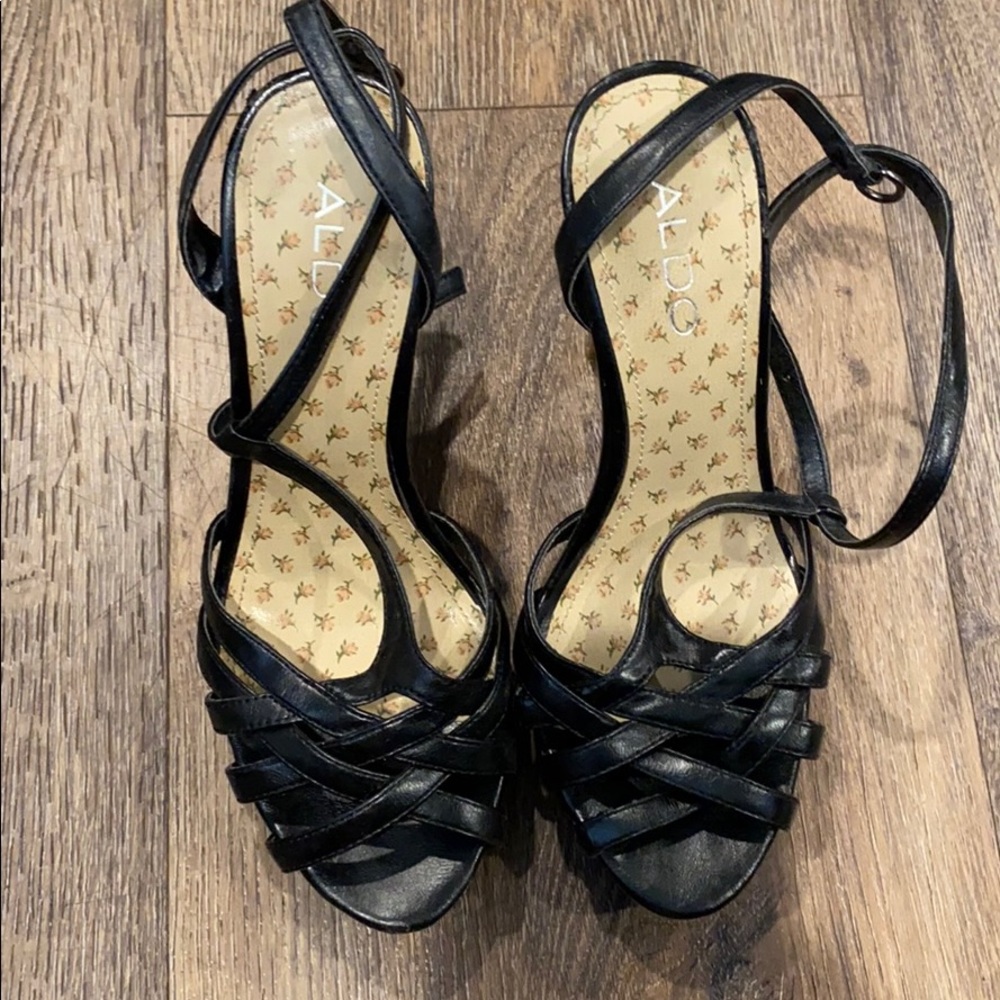Aldo Strappy Heels Size 37